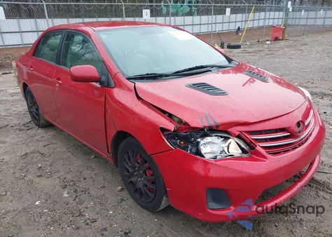 2013 Toyota Corolla Le from USA, damaged, VIN 5YFBU4EE8DP186777